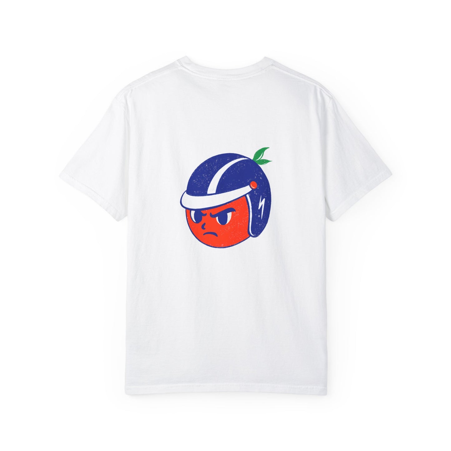 Front Logo Text + Back / Arancio Impuslivo Unisex T-shirt / Retro Motrocycle Scooter Vespa Design