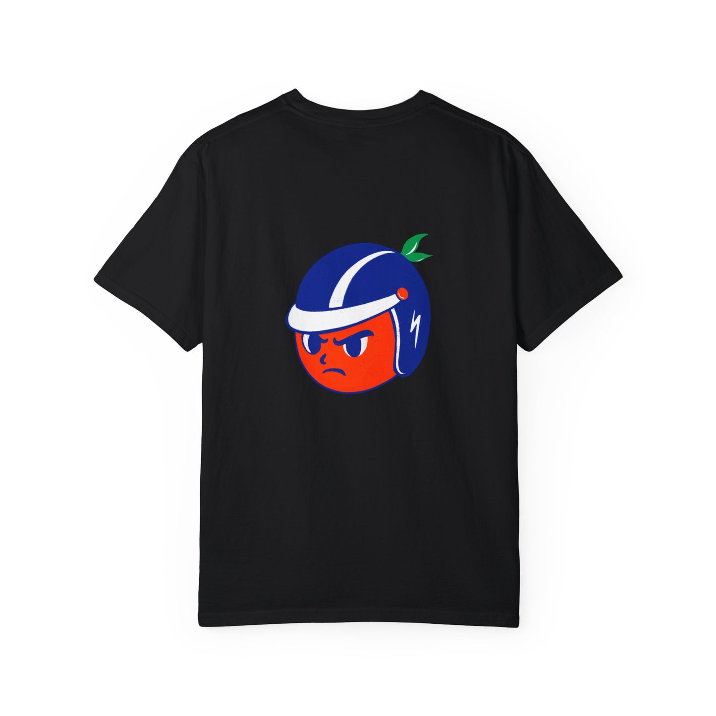 Front Logo Text + Back / Arancio Impuslivo Unisex T-shirt / Retro Motrocycle Scooter Vespa Design
